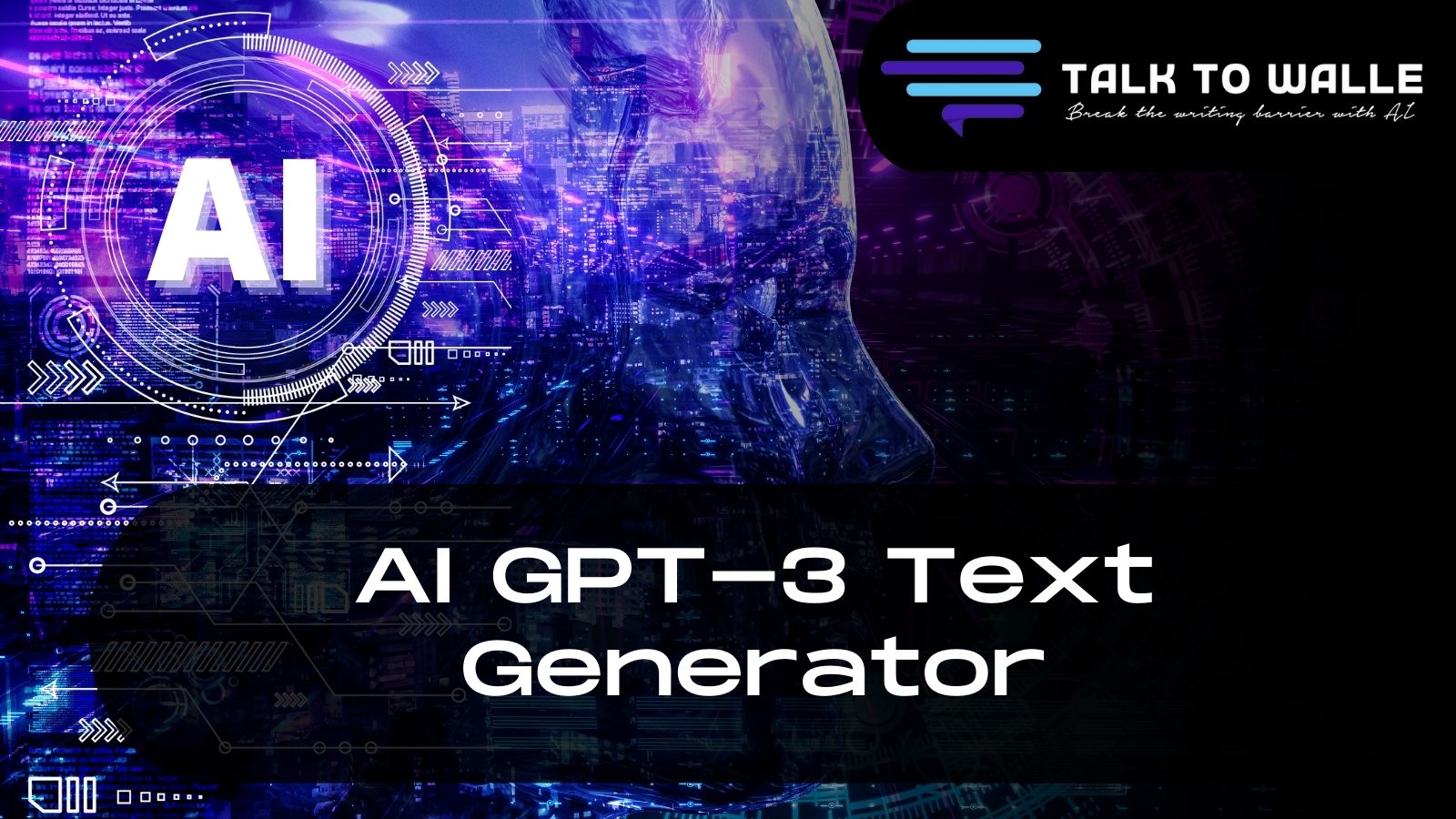 AI GPT-3 Text Generator